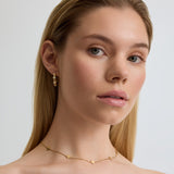 Beaded Tennis Hoops