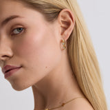 Beaded Tennis Hoops