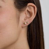 Mini Heart Stud Earrings