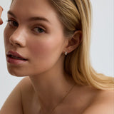 Oval Solitaire Studs