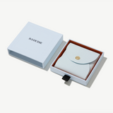 Engravable Disc with CZ Necklace