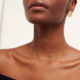 Pavé Clover Pendant Necklace