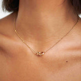 Linked Necklace CZ