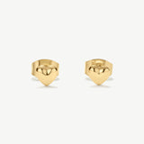 Mini Heart Stud Earrings