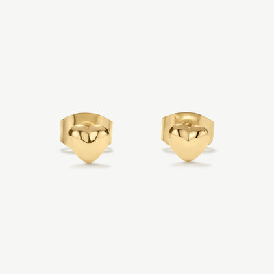 Mini Heart Stud Earrings