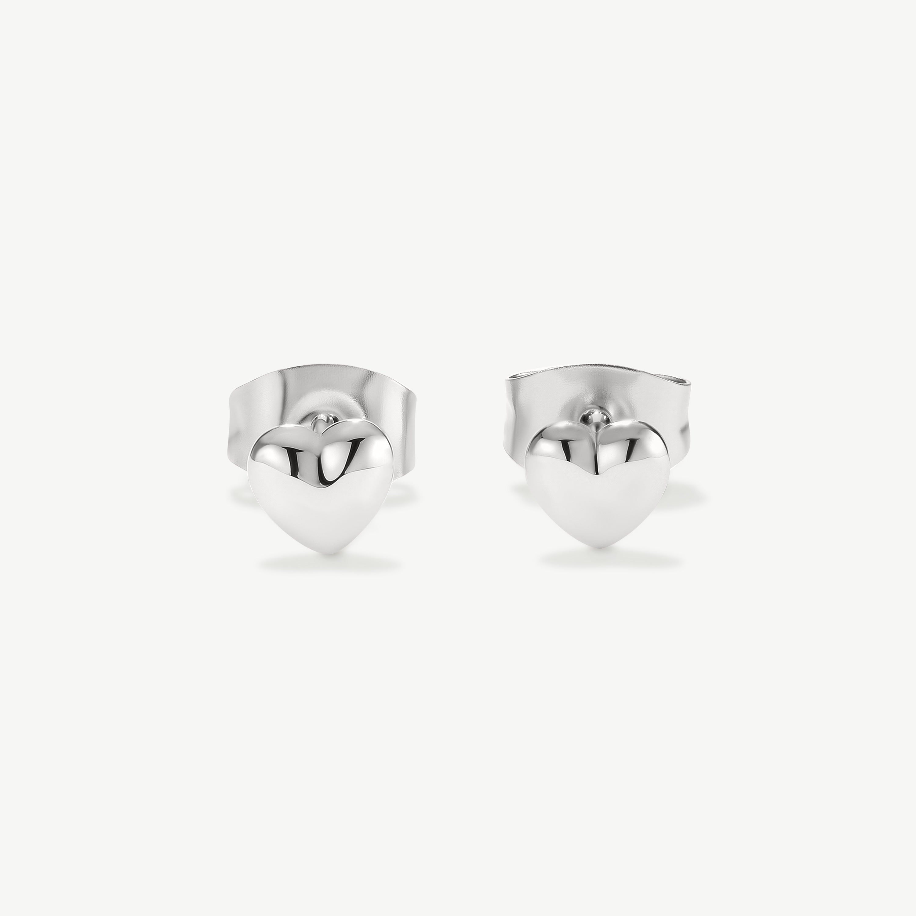 Mini Heart Stud Earrings