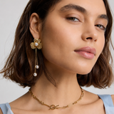 Flower Drop Earrings