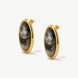 Bold Domed Earrings