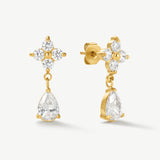 Clover Drop Earrings