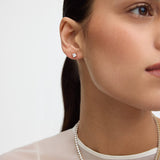 Bold Asscher Solitaire Earrings