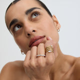 Spiral Statement Ring