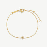 Bridesmaids Bracelet Heart with Stones