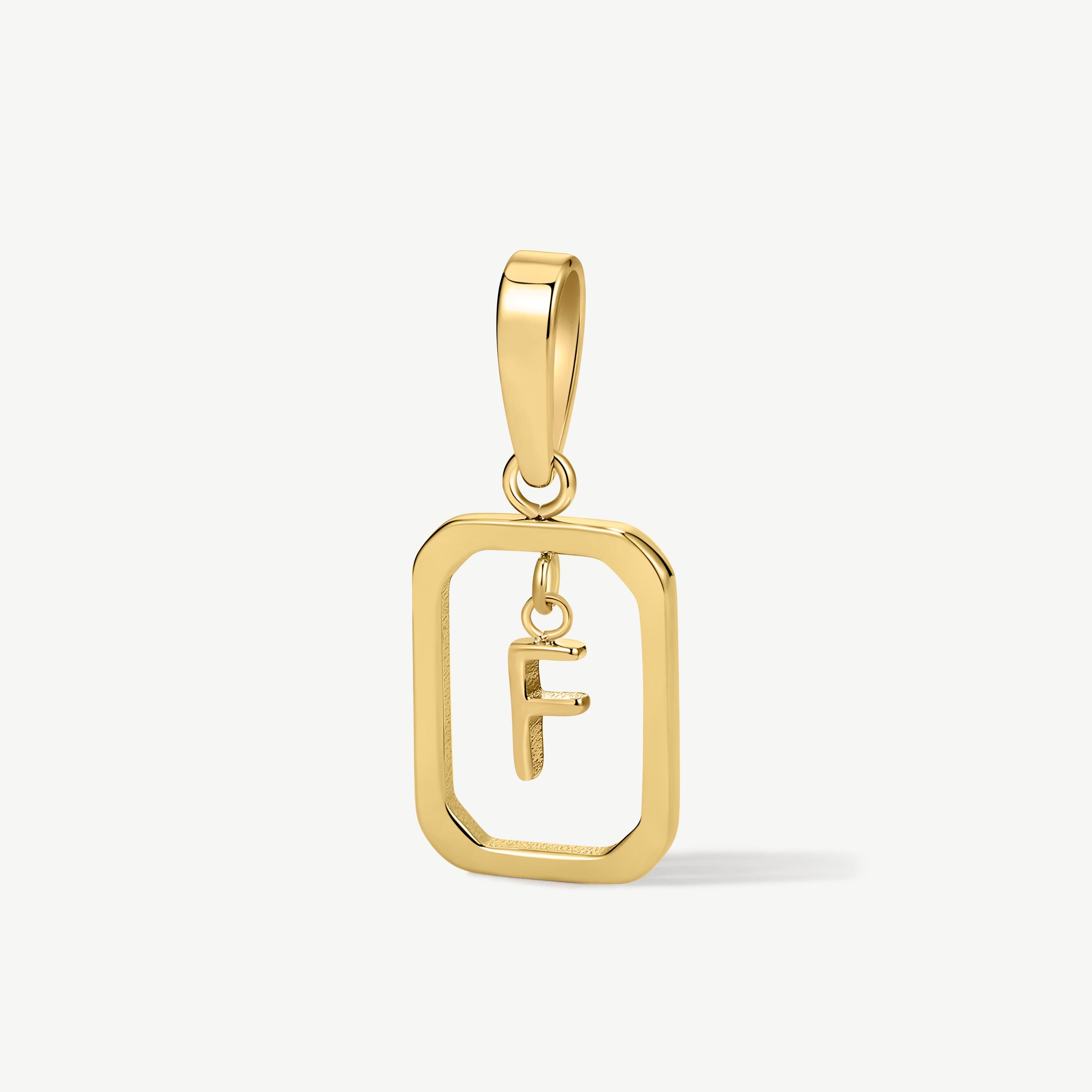 Floating Initial Pendant