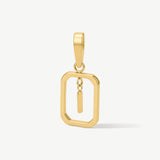 Floating Initial Pendant