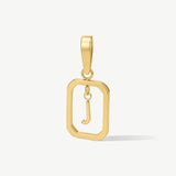 Floating Initial Pendant