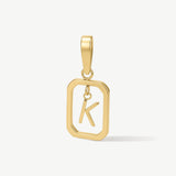 Floating Initial Pendant