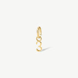 Mini Number Charm