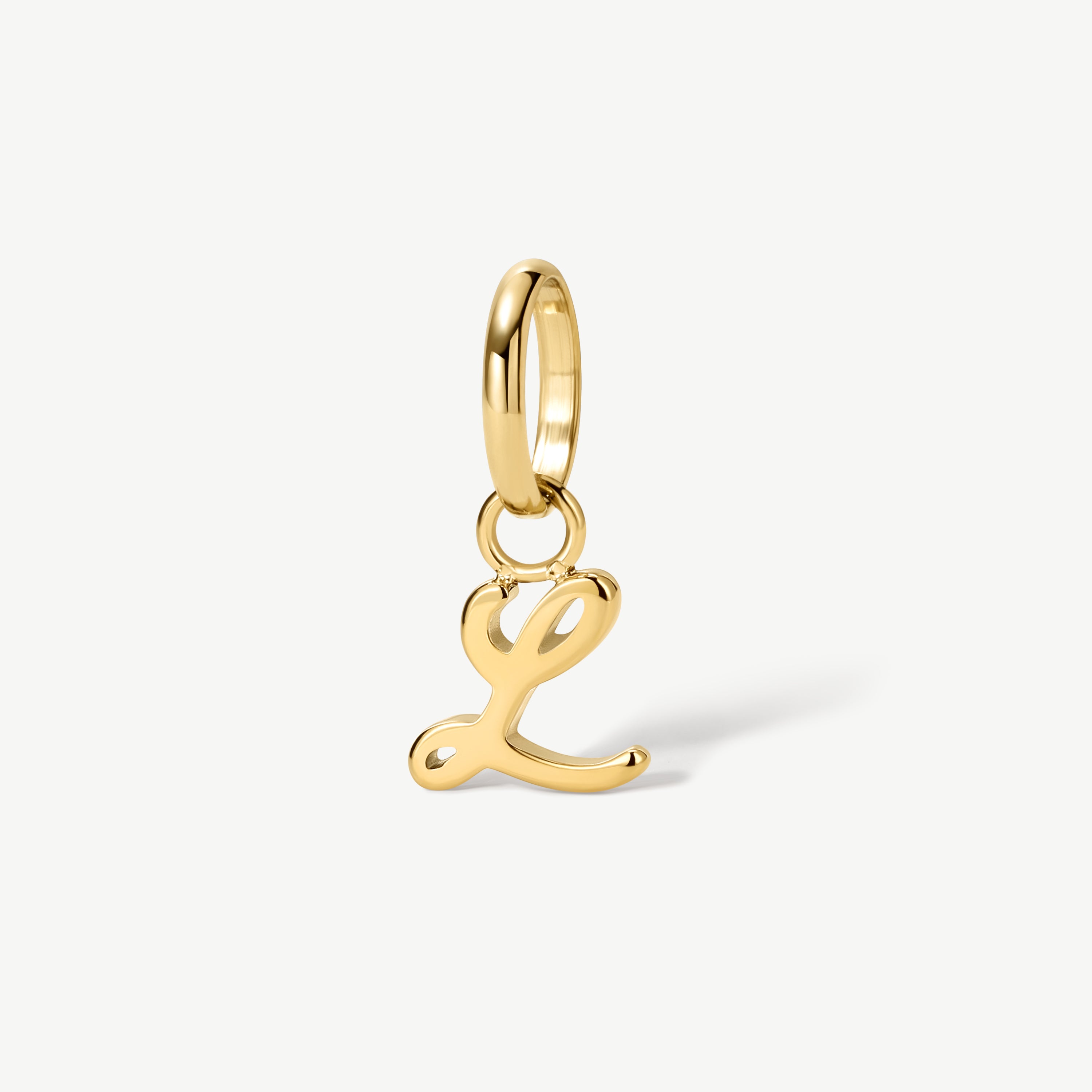 Mini Italic Initial Charm