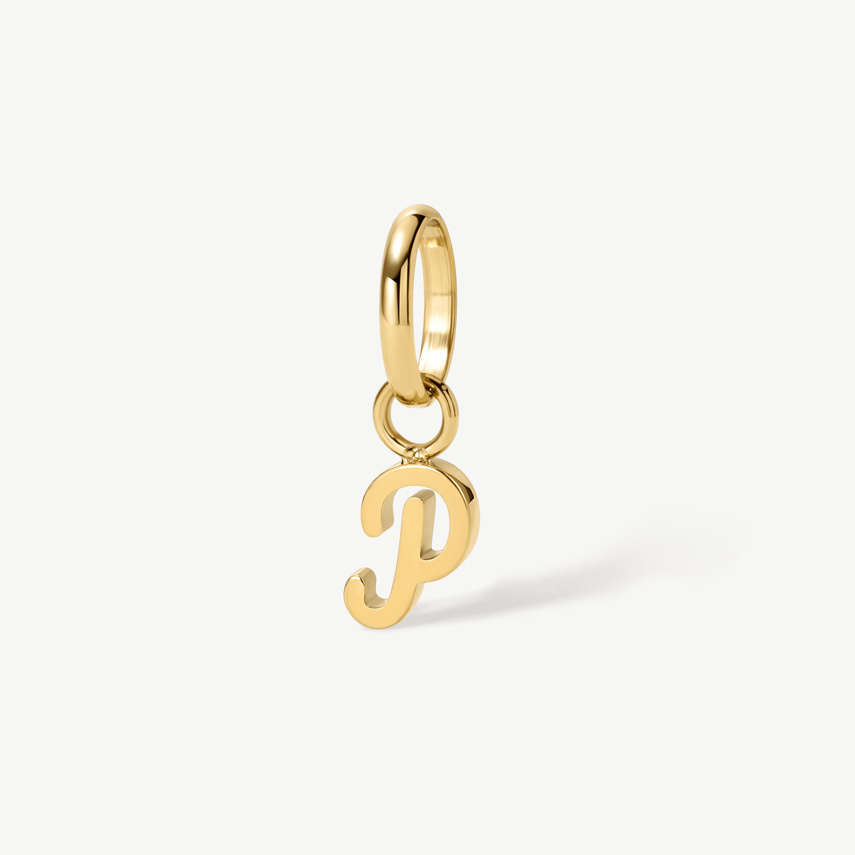 Mini Italic Initial Charm