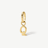 Mini Italic Initial Charm