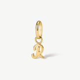 Mini Italic Initial Charm