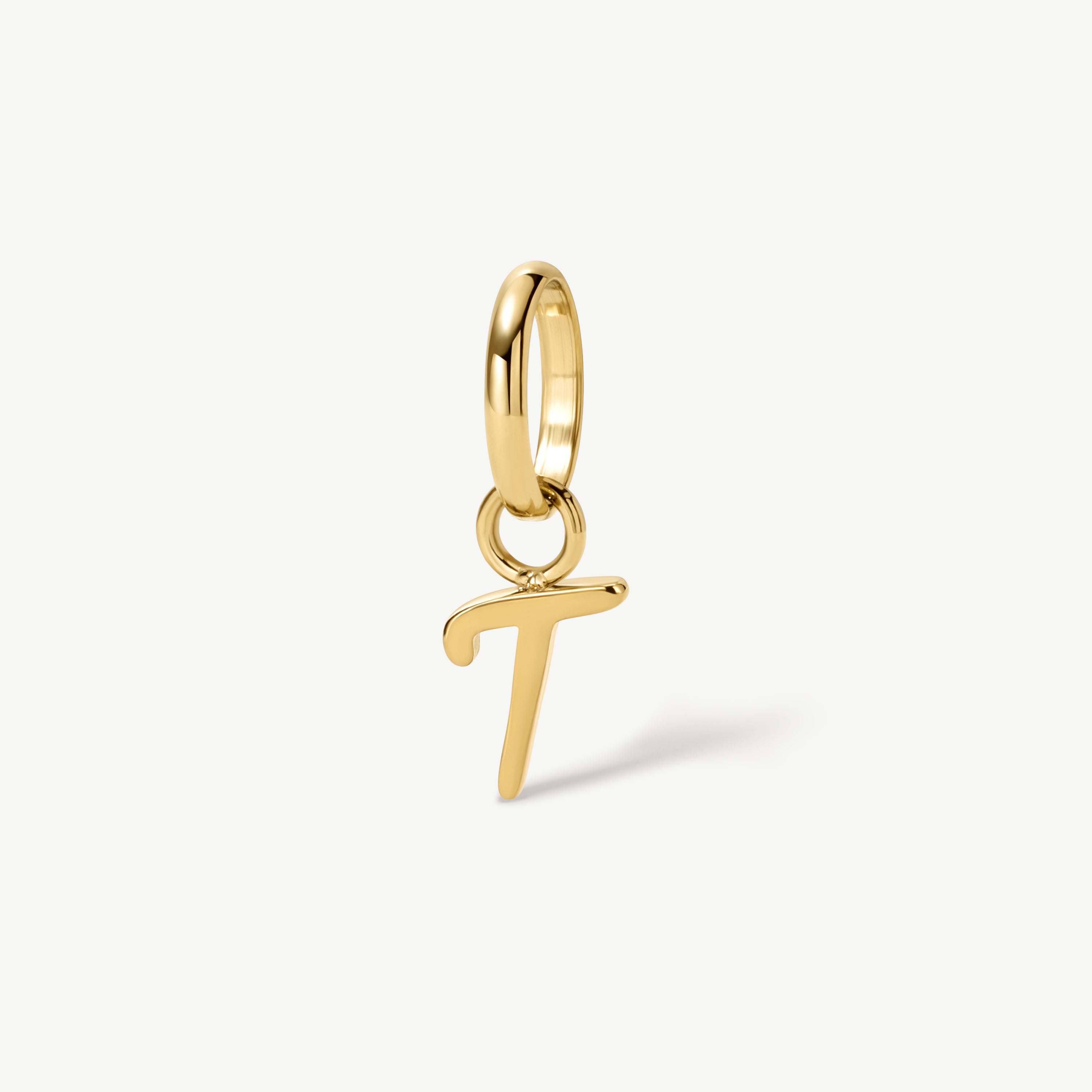Mini Italic Initial Charm