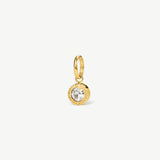 Mini Bezel Birthstone Charm