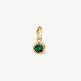 Mini Bezel Birthstone Charm
