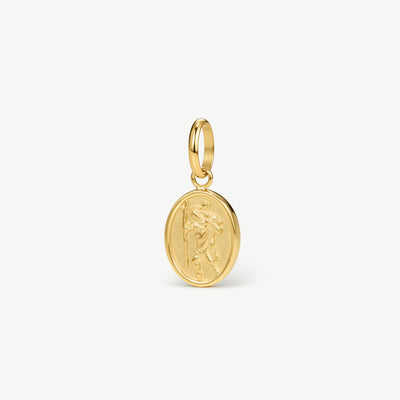 Mini St Christopher Charm