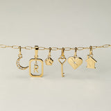 Mini Paw print Charm
