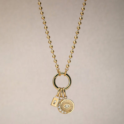 Mini Crescent Moon Charm