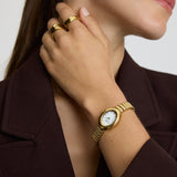 Classic Gold Oval Watch
