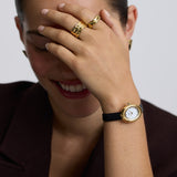 Classic Leather Oval Watch