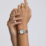 Classic Link Round Bi-Metal Watch