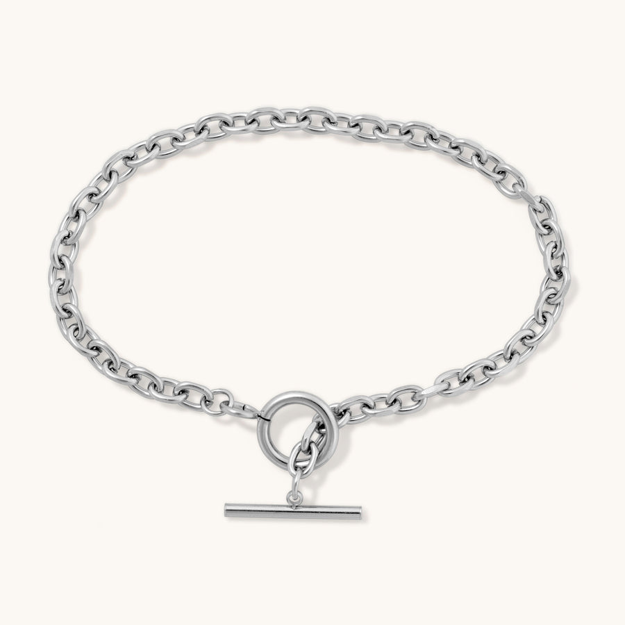 Cuban T Bar Bracelet