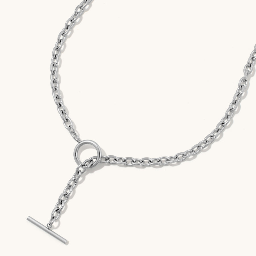 Cuban T Bar Necklace