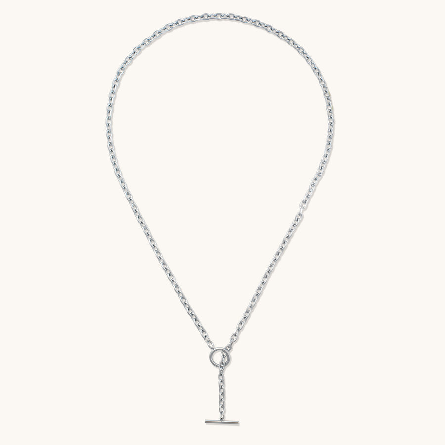 Cuban T Bar Necklace