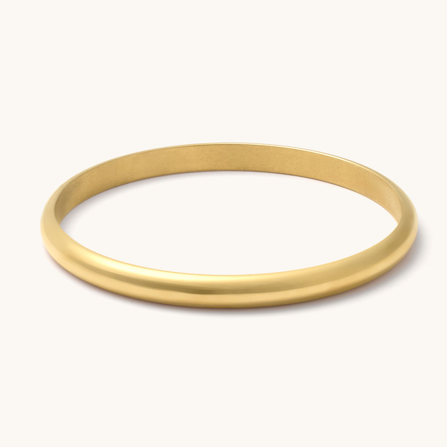 Classic Chunky Gold Bangle