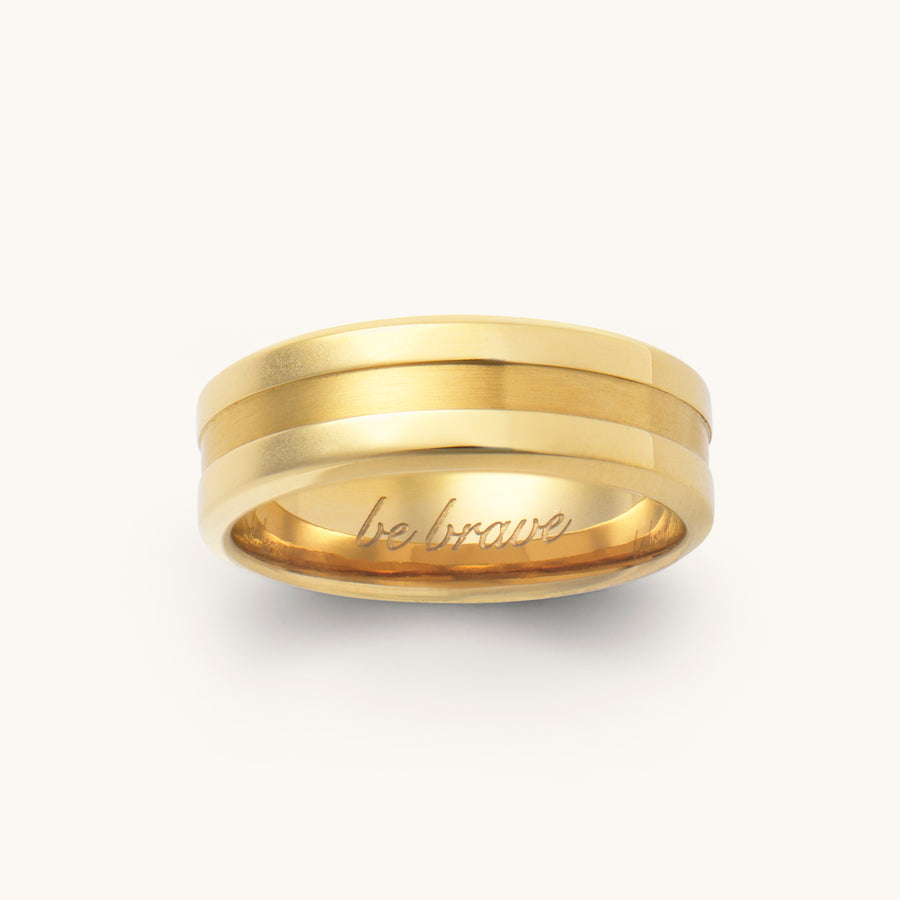 Be Brave Ring