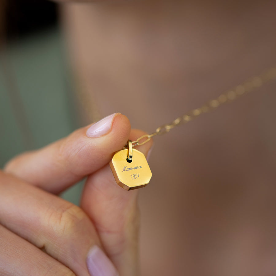 Engravable Tag Necklace