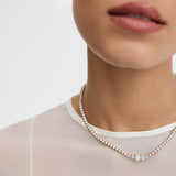Luxe Graduated Tennis Necklace