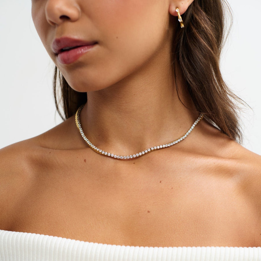 Luxe Tennis Necklace