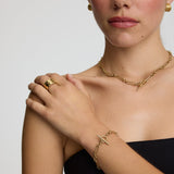 Love Link T Bar Chain Bracelet