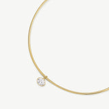 Torque Oval Necklace