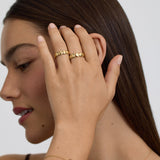 Mini Hearts Stacking Ring