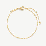 Fine Paperclip Bracelet