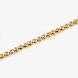 Classic Bezel Tennis Bracelet Coffee