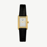 Classic Leather Rectangle Watch