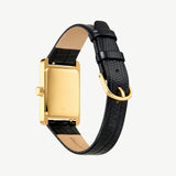 Classic Leather Rectangle Watch