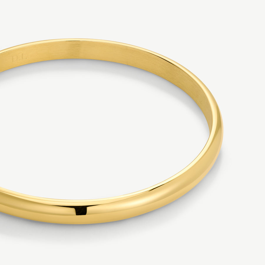 Classic Chunky Gold Bangle